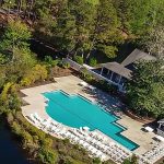 Aerial view of Devaun Park Pool