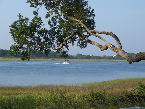 Waterway views from Landfall in Wilmington NC