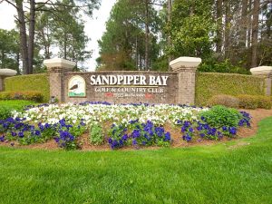 Sandpiper Bay Entrance
