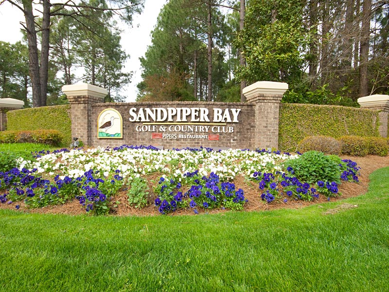 Sandpiper Bay Main Entrance