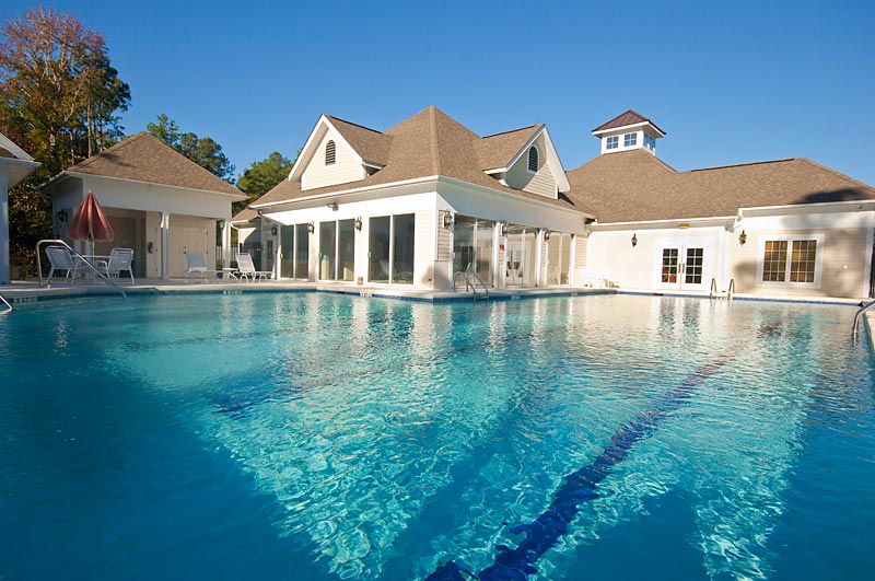Resort style pool at RiverSea Plantation
